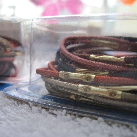 18 Goody With Metal Hair Band Elastics 2005 Shiny - Picture 1 of 6